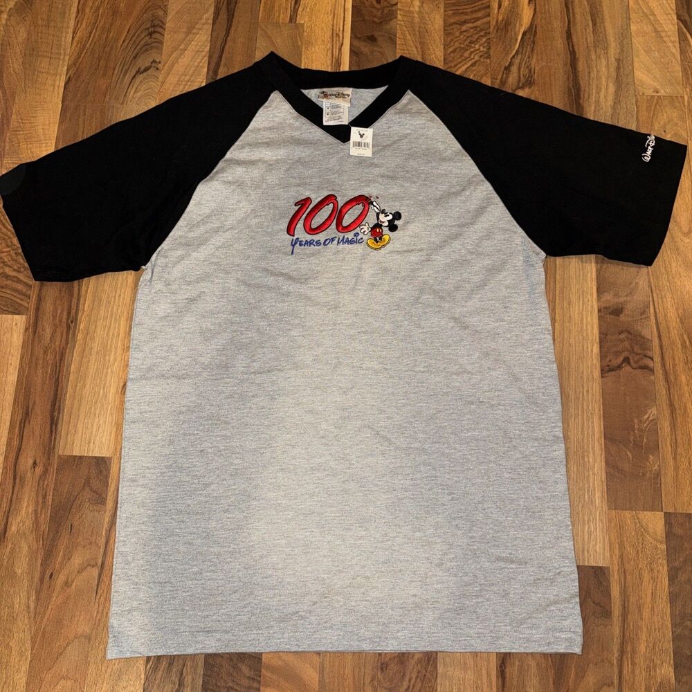 100 Year Anniversary Disney Embroidered Short Sleeve Medium